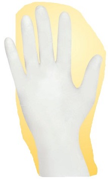 Powder free Non Sterile Latex Examination Gloves