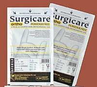 Extra Thick Powderfree Sterile Surgical Latex Gloves for Orthopedic, Trauma and High Risk Surgery