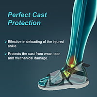 Tynor XLarge Cast Shoe Rocker Sole(Protection,Walking,Light weight) Tynor XLarge Cast Shoe Rocker Sole(Protection,Walking,Light weight)