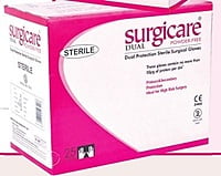 Dual Protection Powder Free Sterile Surgical Gloves for High Risk & Trauma