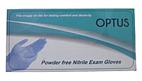 Optus Nitrile Examination Gloves non sterile