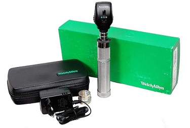Retinoscope With Rechargeable Battery Handle (Welch Allyn)