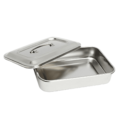 Instrument Tray with Lid (Cover)