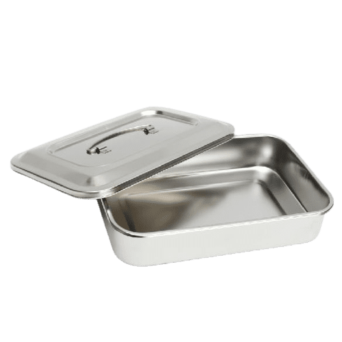 Instrument Tray with Lid (Cover)