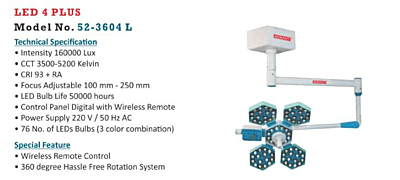 LED 4 Plus Model no. 52-3604 L