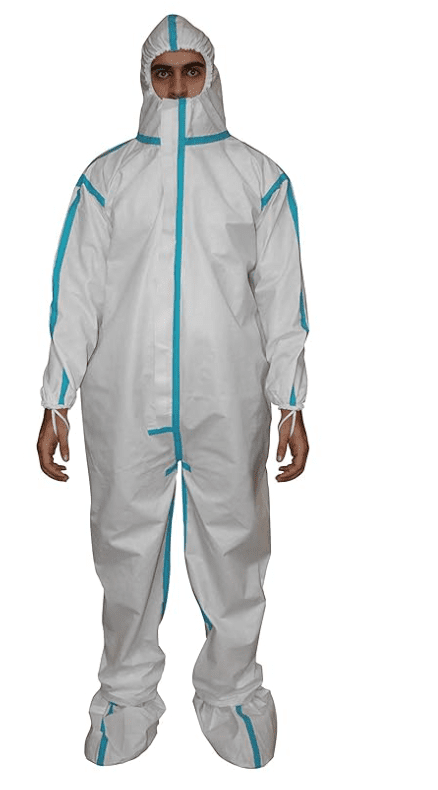 Tynor Large Personal Protective Equipment Kit Premium Soft Fabric ( Cover All , Shoe Cover ,Disposable Bag) Tynor Large Personal Protective Equipment Kit Premium Soft Fabric ( Cover All , Shoe Cover ,Disposable Bag)