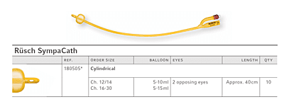 Rüsch SympaCath Foley Cathete