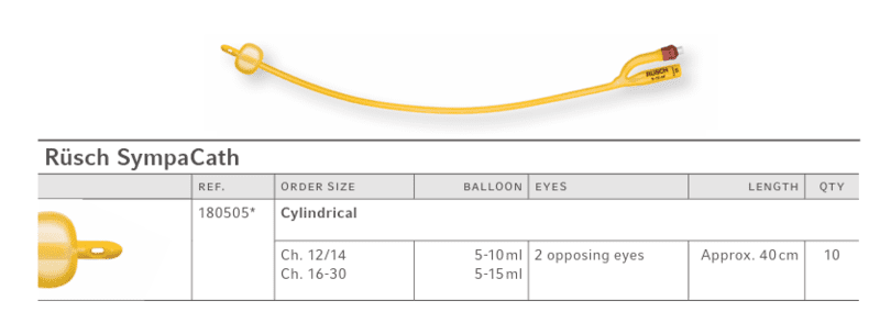 Rüsch SympaCath Foley Cathete