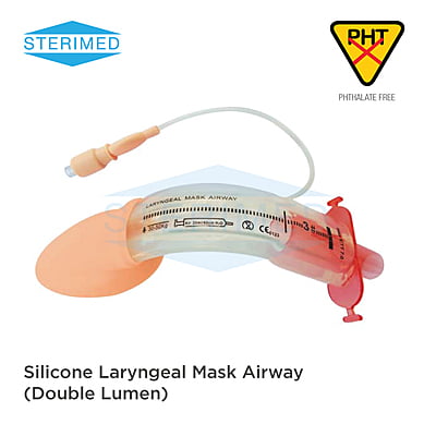 Silicone Laryngeal Mask Airway (Double Lumen)