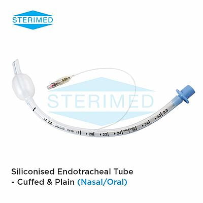 Silicon Elastomer Coated Endotracheal Tube