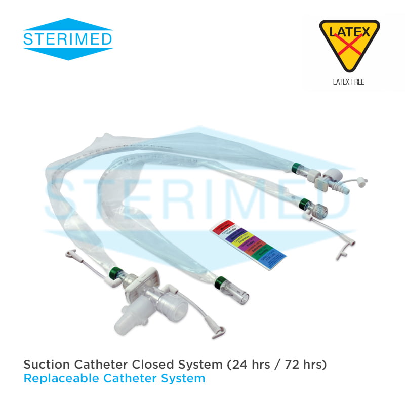 Suction Catheter Closed System (24 hrs  72 hrs)