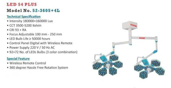 LED 54 Plus  Model no. 52-3605+4L