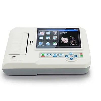 6 CHANNEL ECG - 5.7" INCH LCD (TOUCH SCREEN) - KM-6E 