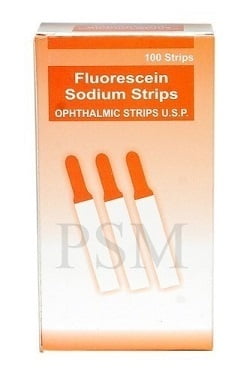 Flourescein Sodium Ophthalmic Strips