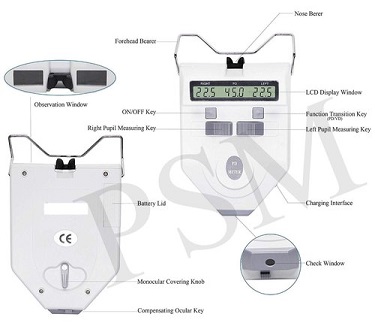 PD Meter Pupilometer Digital