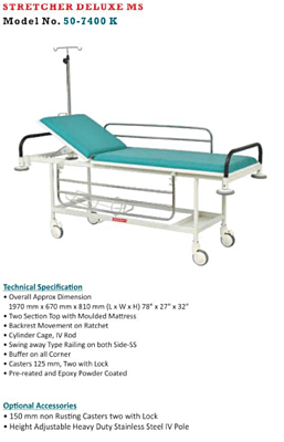 Stretcher Deluxe MS Model no. 50-7400 K